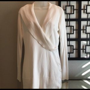Cache cream sweater - like new!